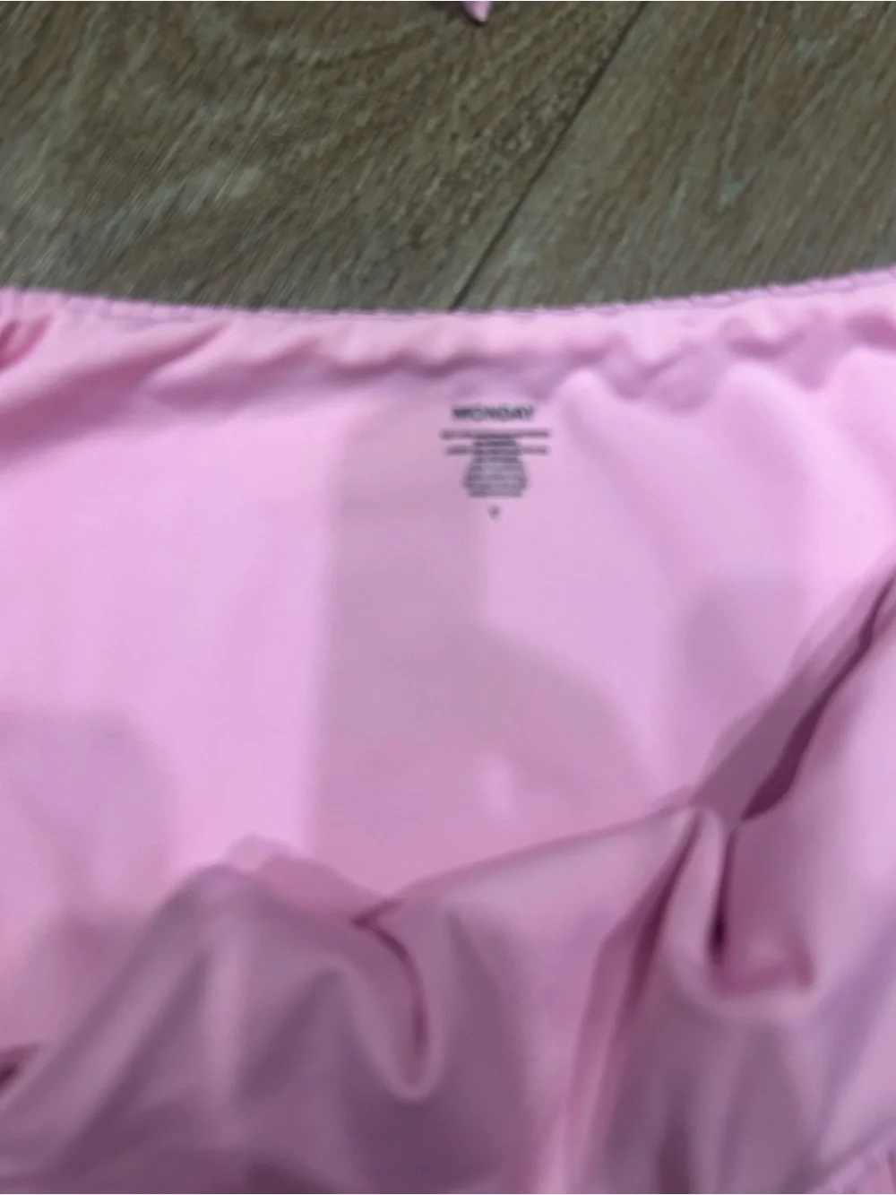 Monday Swimwear capri Pink Underwire Bikini Set